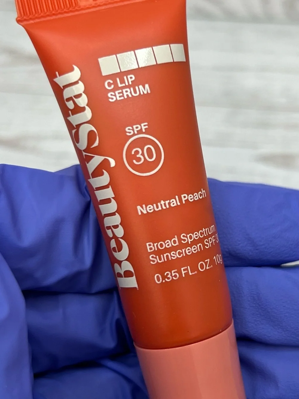 BeautyStat C Lip Serum SPF 30 - Neutral Peach